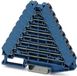 Phoenix Contact 3270136 bloc de jonction 32 Bleu