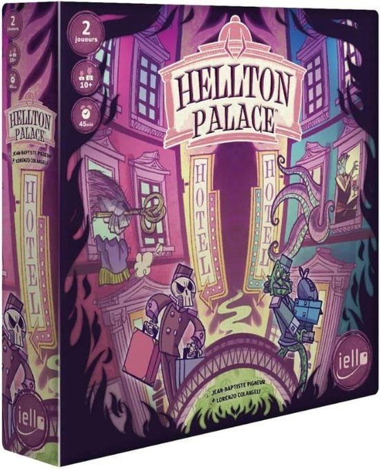 Iello Hellton Palace - Bordspel (ENG) - 3701551700315