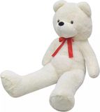 vidaXL Teddybeer 170 cm pluche wit