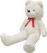 vidaXL Teddybeer 170 cm pluche wit