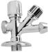 BES LED Leoni Dubbeldienstkraan - Chroom 3/4x1/2x10