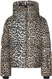 NIKKIE Newport Leopard Jacket Ski Jas Dames Beige