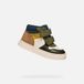 GEOX Nashik Peuterjongens Sneakers - Licht Ivoor/Donkergroen - Maat 22
