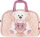 Perletti Toys Sac de sport rose avec ours polaire, 13088