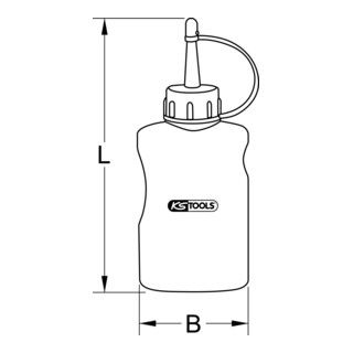 KS Tools Luchtgereedschap Olie, 100ml