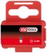 KS Tools 918.3311 1/4" TORSIONpower Bit, zaagsnede, 25mm, 4mm, 5 per pak