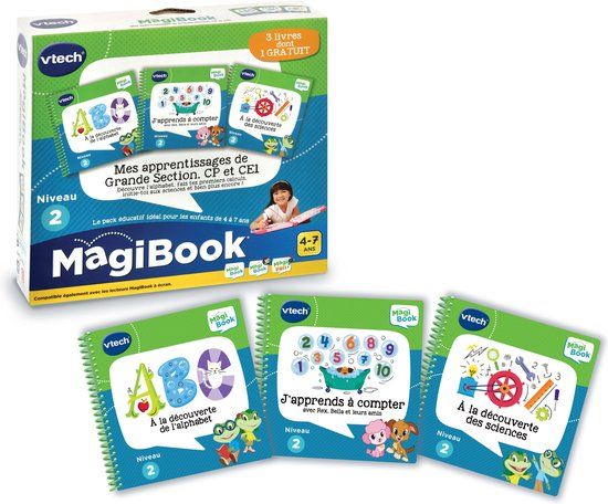 VTech My learning in Grande Section - Interactief kinderboek - Frans