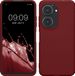 kwmobile telefoonhoesje geschikt voor ASUS Zenfone 10 / Zenfone 9 - Hoesje voor smartphone - Back cover in bordeaux-violet
