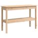 vidaXL Wandtafel 110x40x75 cm massief grenenhout