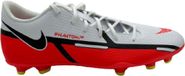 Nike Phantom GT2 Club FG/MG Sportschoenen Unisex Wit/Roze/Zwart/Geel Maat 43