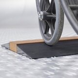 Datona® - Rubberen drempelhulp - 20 mm - 90 cm - Rubber