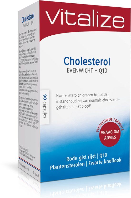 Vitalize Cholesterol Evenwicht + Q10 90 capsules