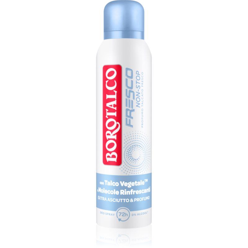 Borotalco Deo Spray Fresco with Active Crystal Talk Fresh Scent 48h 150ml