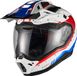 Nexx X.Rally Yuma Endurohelm - Wit/blauw/rood - Maat L