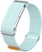Strap-it Bande en nylon avec cadre pour Fitbit Air - Bracelet de montre - Bracelet de sport - Fermeture velcro - Confortable et respirant - Aqua / Turquoise