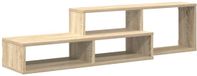 vidaXL Wand TV Stand 120 x 25 x 28,5 cm Bewerkt hout