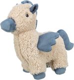 Trixie Pegasus gerecycled pluche hondenspeelgoed wit/blauw 26 cm