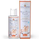 Helan, Sole Bimbi - Doucheshampoo voor kinderen na zon lichaam, gezicht en haar, rustgevend, douche na zon herstructurerend met zoete amandeleiwitten, aloë vera en calendula