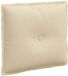 vidaXL Rugkussen Crème Stof 50 x 19 x 45 cm