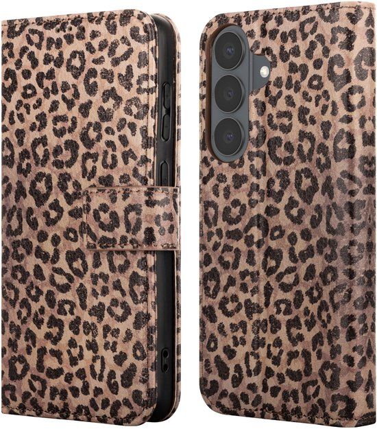 imoshion Design Bookcase - Geschikt voor Samsung Galaxy S26 - Leopard Mood