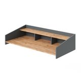 Vicco opzetrek Viktor, Goudkleurig Eiken/Antraciet, 127.2 x 30 cm