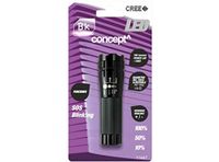 BK-190 lumen LED zaklamp 3lr03 concept