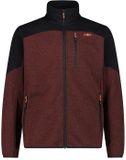 CMP Technische gebreide jas Heren XXL Ruggine/Nero