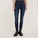 G-STAR Midge Straight Wmn Dames Jeans - dk aged