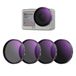 NEEWER ND/PL-filterset alleen compatibel met DJI Osmo Action 6, ND8/PL+ND16/PL+ND32/PL+ND64/PL meerlaagse gepolariseerde CPL-lensfilters fotografie rekwisieten