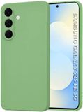 Techsuit Hoesje geschikt voor Samsung Galaxy S25 FE - Soft Flex Silicone Back Cover - Mint Green