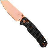 Bestechman Cicada's Wing BMK06-S-3 Bronze PVD 10Cr15MoV, Black PVD Stainless Steel, zakmes