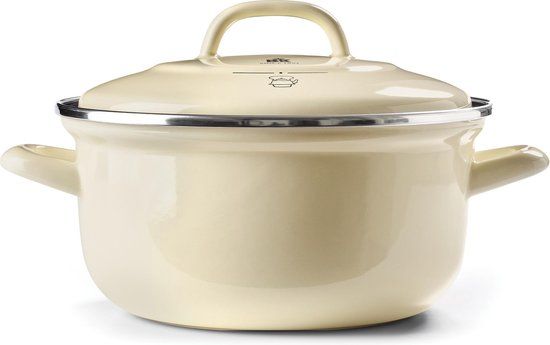 BK Indigo Stoofpot - 24 cm - Cream