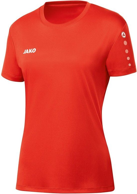 Jako Jersey Team Women S/S - Orange - Size 34