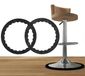 Housses de protection pour tabouret de bar - Élastiques sans silicones