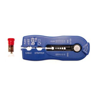 BGS Draad-/kabelstripmes "2-IN-1" - 0,8 - 2,6 mm