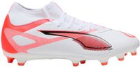 PUMA Voetbalschoenen Ultra 5 Play+ FG/AG Heren Oranje/Wit/Zwart Synthetisch Maat 45
