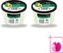 Organic Shop 2 x Haarmasker Avocado & Honey - Hydratant et Adoucissant - 250 ml