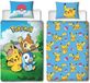 Pokémon Housse de couette Multicolore Microfibre 140x200 cm