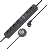 Brennenstuhl Eco-Line Comfort Switch Plus Stekkerdoos, 6-voudig