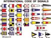 Autocollant de drapeau de signalisation en plastique multicolore 160x120 mm