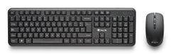 NGS Serenity Kit RF Sans fil QWERTY Espagnol Noir