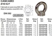 RECMAR Oogmoer m20 (GS72075B) RVS Reparatie