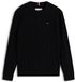 Tommy Hilfiger Strickpullover Schwarz Baumwolle Unisex Kinder Größe 7