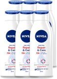 Nivea Repair & Care Body Lotion - 6 x 400 ml
