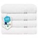 Hammetex Handdoeken 4-delige Set 50x100 cm, 100% Katoen Badstof