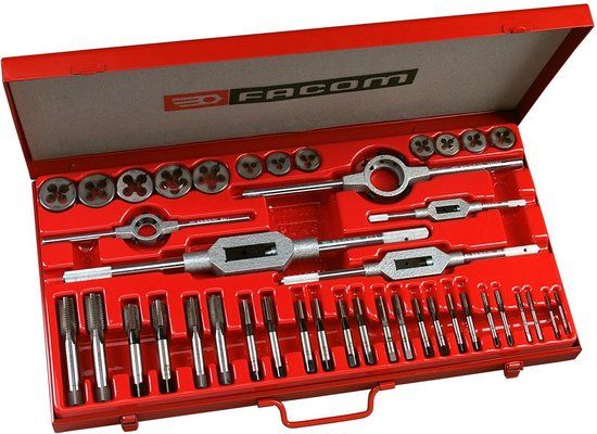 Facom Tappen, snijplaten en snijplaathouders - 221.227SJ2