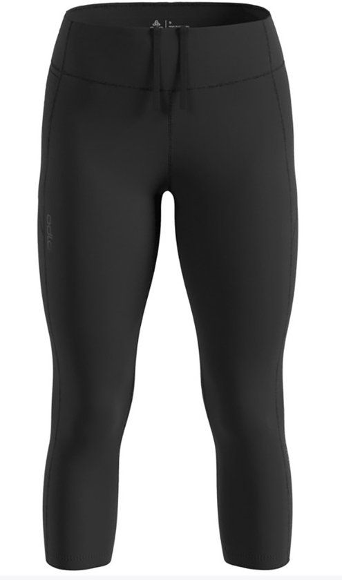 Odlo Tights 3/4 ESSENTIAL ZWART - Maat XS