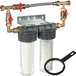 Apic - Dualosuper 2 : Filtre anti-impuretés et anti-calcaire avec by-pass