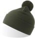 Atlantis Headwear - Wind-S Beanie with Pompom - Olive - One Size