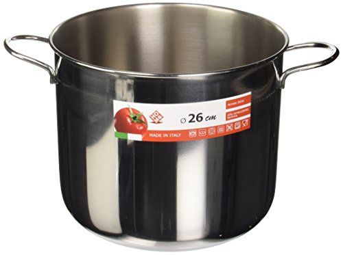 Ho-Me In Rombo HOME Pentola Inox 26 cm Preparazione Cucina